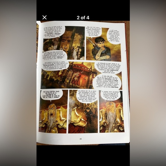 B.D. Amos Daragon - Porteur de Masques - French teen graphic novel hardcover - Picture 2 of 4